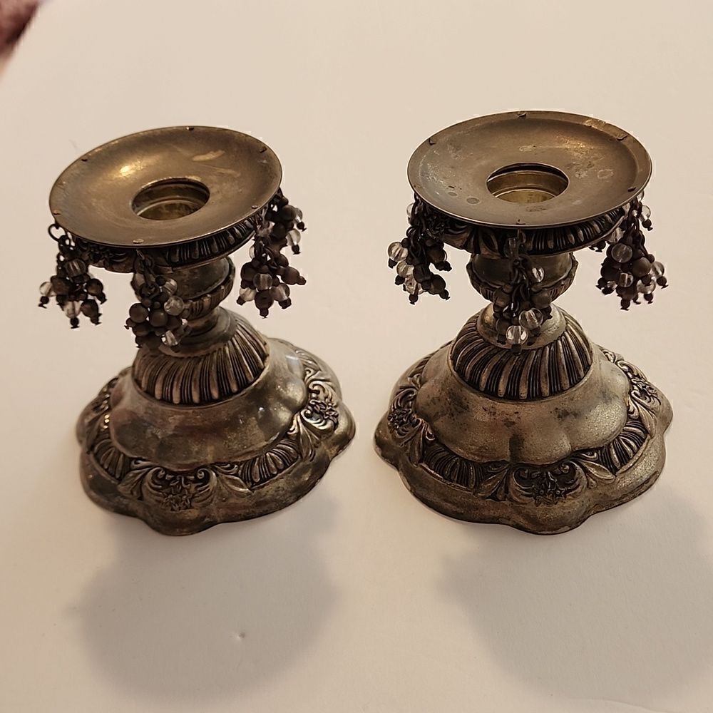 Vintage Godinger Candlestick & Candle Holders and Bobeches
